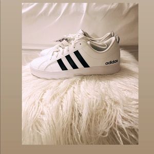 Adidas White and Black Sneakers